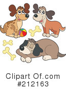Dogs Clipart #212163 by visekart