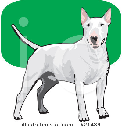Bull Terrier Clipart #21436 by David Rey