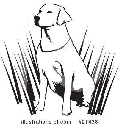 Labrador Clipart #21438 by David Rey