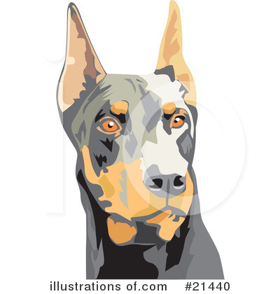 Royalty-Free (RF) Dogs Clipart Illustration by David Rey - Stock Sample #21440