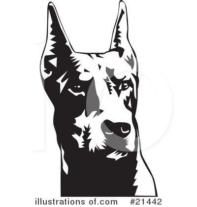 Royalty-Free (RF) Dogs Clipart Illustration by David Rey - Stock Sample #21442