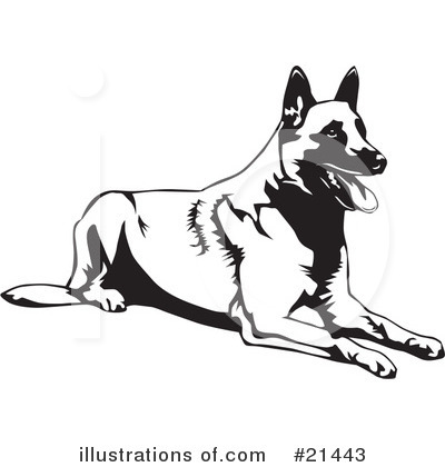 Royalty-Free (RF) Dogs Clipart Illustration by David Rey - Stock Sample #21443