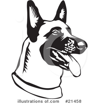 Royalty-Free (RF) Dogs Clipart Illustration by David Rey - Stock Sample #21458