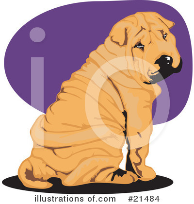 Royalty-Free (RF) Dogs Clipart Illustration by David Rey - Stock Sample #21484