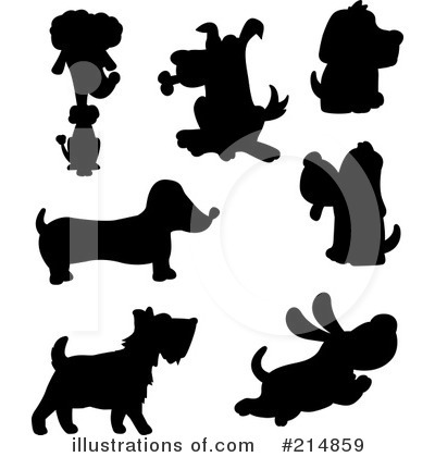 Royalty-Free (RF) Dogs Clipart Illustration by Cory Thoman - Stock Sample #214859