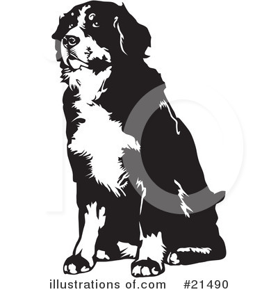 Royalty-Free (RF) Dogs Clipart Illustration by David Rey - Stock Sample #21490