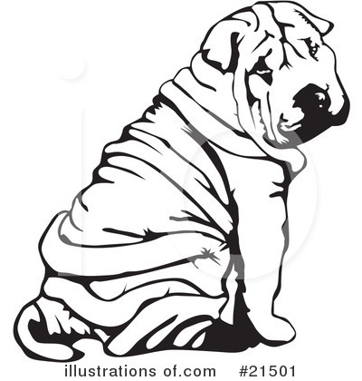 Royalty-Free (RF) Dogs Clipart Illustration by David Rey - Stock Sample #21501