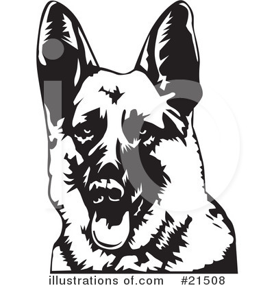 Royalty-Free (RF) Dogs Clipart Illustration by David Rey - Stock Sample #21508