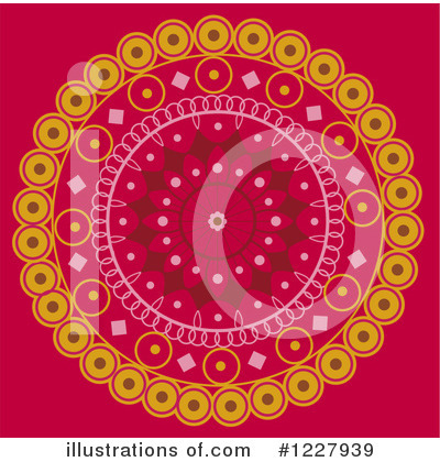 Royalty-Free (RF) Doily Clipart Illustration by BNP Design Studio - Stock Sample #1227939