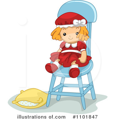 Royalty-Free (RF) Doll Clipart Illustration by BNP Design Studio - Stock Sample #1101847