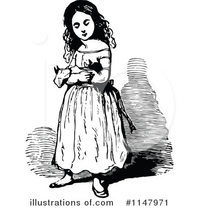 Royalty-Free (RF) Doll Clipart Illustration by Prawny Vintage - Stock Sample #1147971