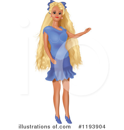 Royalty-Free (RF) Doll Clipart Illustration by dero - Stock Sample #1193904