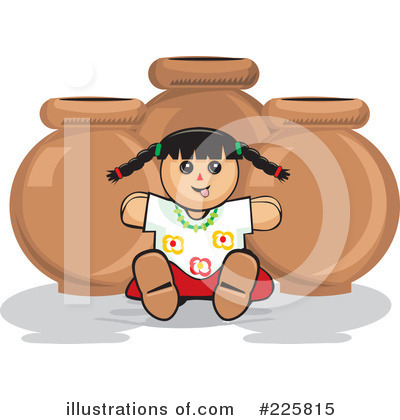 Royalty-Free (RF) Doll Clipart Illustration by David Rey - Stock Sample #225815