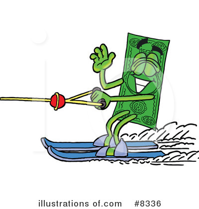 Royalty-Free (RF) Dollar Bill Clipart Illustration by Mascot Junction - Stock Sample #8336