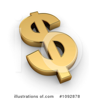 Royalty-Free (RF) Dollar Clipart Illustration by BNP Design Studio - Stock Sample #1092878