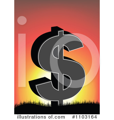 Dollar Symbol Clipart #1103164 by Andrei Marincas
