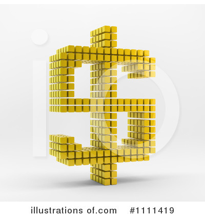 Royalty-Free (RF) Dollar Symbol Clipart Illustration by Mopic - Stock Sample #1111419