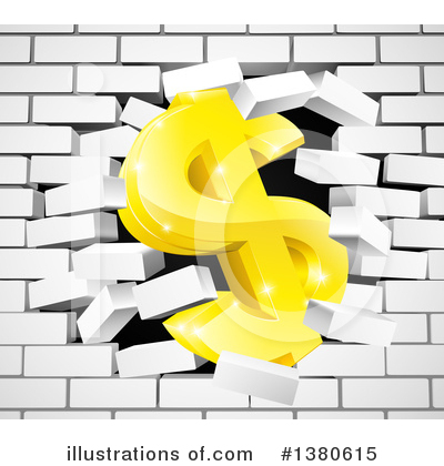 Dollar Symbol Clipart #1380615 by AtStockIllustration
