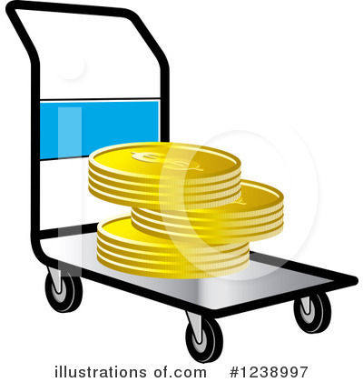Coins Clipart #1238997 by Lal Perera