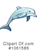 Dolphin Clipart #1061586 by Zooco