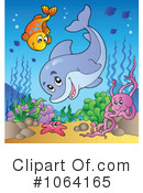 Dolphin Clipart #1064165 by visekart