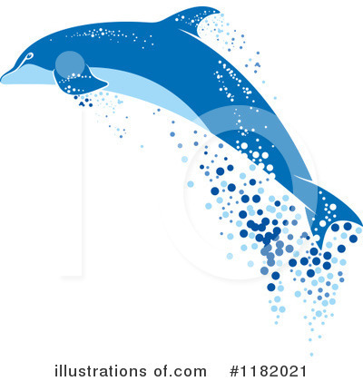 Dolphin Clipart #1182021 by Vector Tradition SM