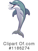 Dolphin Clipart #1186274 by Zooco