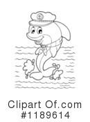 Dolphin Clipart #1189614 by visekart