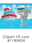 Dolphin Clipart #1189624 by visekart