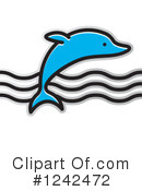 Dolphin Clipart #1242472 by Lal Perera