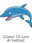 Dolphin Clipart #1345042 by Vector Tradition SM