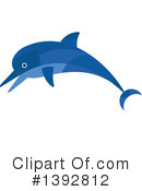 Dolphin Clipart #1392812 by Vector Tradition SM