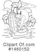 Dolphin Clipart #1460152 by visekart