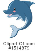 Dolphin Clipart #1514879 by Pushkin