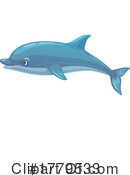 Dolphin Clipart #1779533 by Vector Tradition SM