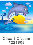Dolphin Clipart #221803 by visekart