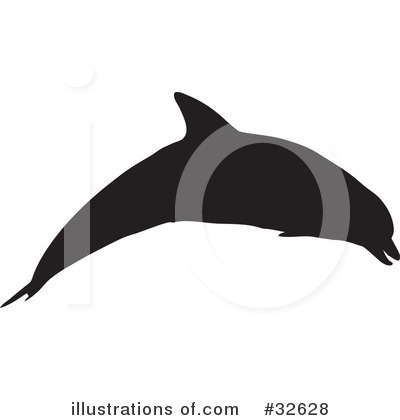 Dolphin Clipart #32628 by KJ Pargeter