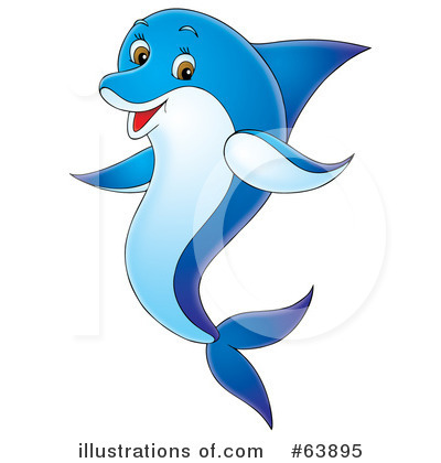 Dolphins Clipart #63895 by Alex Bannykh