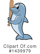Dolphin Mascot Clipart #1439979 by Mascot Junction