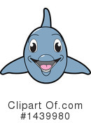 Dolphin Mascot Clipart #1439980 by Mascot Junction