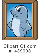 Dolphin Mascot Clipart #1439993 by Mascot Junction