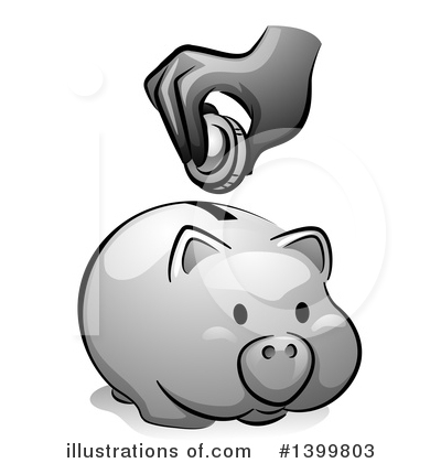 Coin Clipart #1399803 by BNP Design Studio