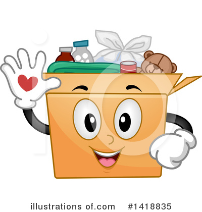 Royalty-Free (RF) Donation Clipart Illustration by BNP Design Studio - Stock Sample #1418835