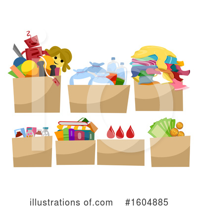 Royalty-Free (RF) Donation Clipart Illustration by BNP Design Studio - Stock Sample #1604885