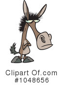 Donkey Clipart #1048656 by toonaday