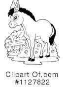 Donkey Clipart #1127822 by visekart