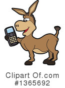 Donkey Clipart #1365692 by Mascot Junction