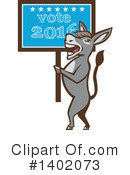 Donkey Clipart #1402073 by patrimonio