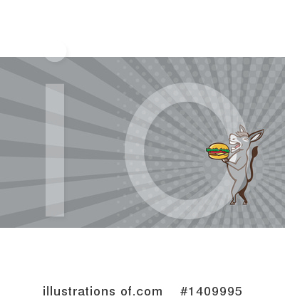 Cheeseburger Clipart #1409995 by patrimonio