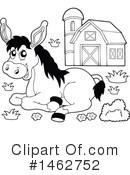 Donkey Clipart #1462752 by visekart